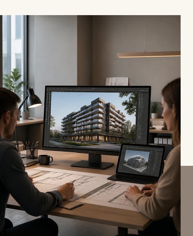 3D визуализация архитектуры и объектов строительства в Гагарине